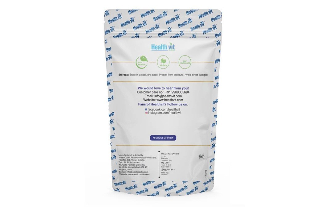 Health Vit Nutmeg Powder (Myristica Fragrans Houtt)   Pack  100 grams